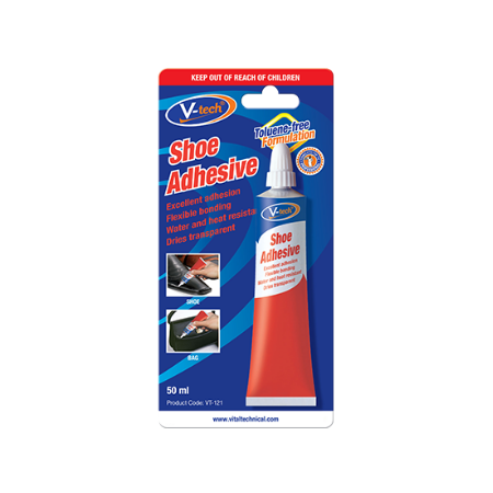 Shoe Adhesive 50ml | Water Resistant | Strong Bonding for Shoe Repair | Durable by CW Brands