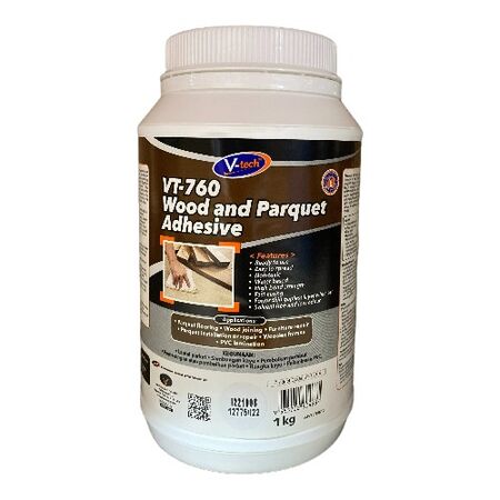 Wood & Parquet Adhesive | Water-Based | Quick Setting & Superior Bonding Strength | 1KG by CW Brands