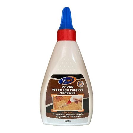 Wood & Parquet Adhesive | Water-Based | Quick Setting & Superior Bonding Strength | 500GM by CW Brands