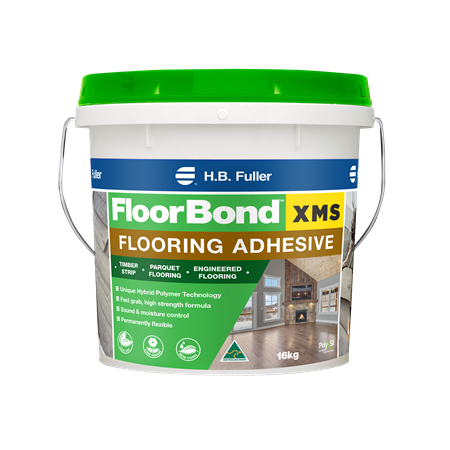 Timber Flooring Adhesive 16kg Pail | Permanently Flexible | Solvent-Free | Non-Hazardous by H.B Fuller