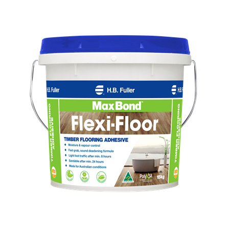 Timber Flooring Adhesive 15kg Pail | Flexible & Non-Hazardous | Moisture Control by H.B Fuller