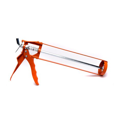 Skeleton Caulking Gun 230MM | Durable Metal Frame | Lightweight Design | Ideal for DIY by CW Brands