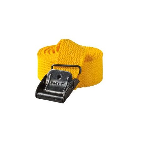 Lashing Strap 1.5m x 25mm | UV-Resistant Polypropylene | Steel Buckles | 10 Pack by CW Brands