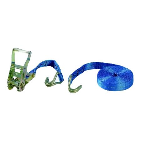 Ratchet Strap Turnbuckle with Hook | 5m Length | UV Resistant & Steel Buckle | CW Brands
