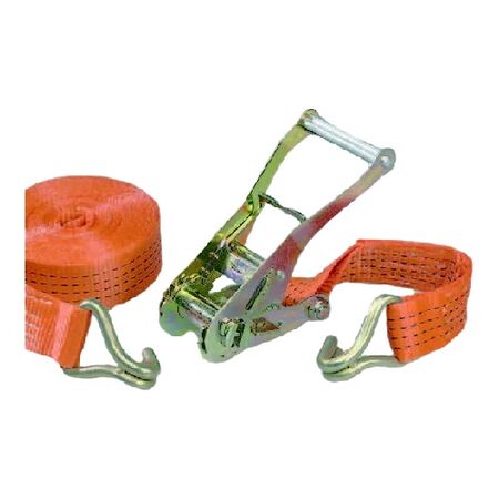 Heavy Duty Ratchet Strap 10m x 50mm | 4000kg Load Capacity | UV-Resistant & Steel Buckles by CW Brands