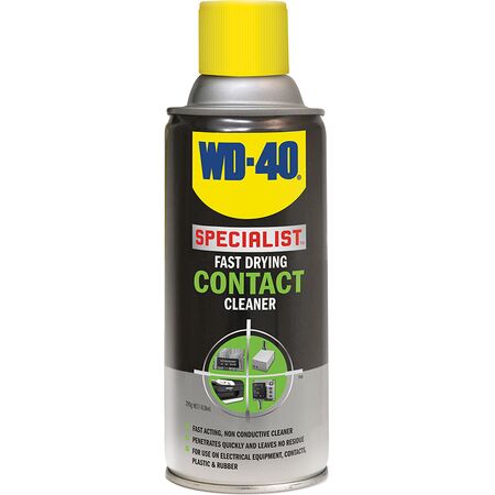 Fast Drying Contact Cleaner | Non-Conductive Spray | Safe on Plastics & Metals | 290g by CW Brands