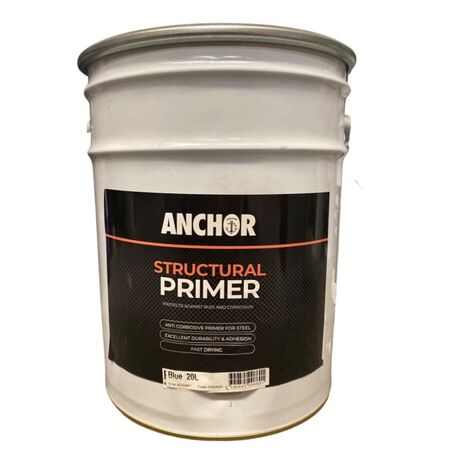 Structural Primer Blue 20LT | Zinc Phosphate | Fast Drying | Anti-Corrosive by CW Brands