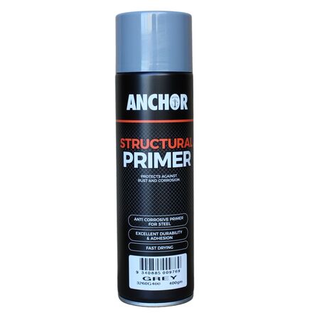 Structural Primer Grey 400GM | Zinc Phosphate | Fast Drying | Anti-Corrosive by CW Brands