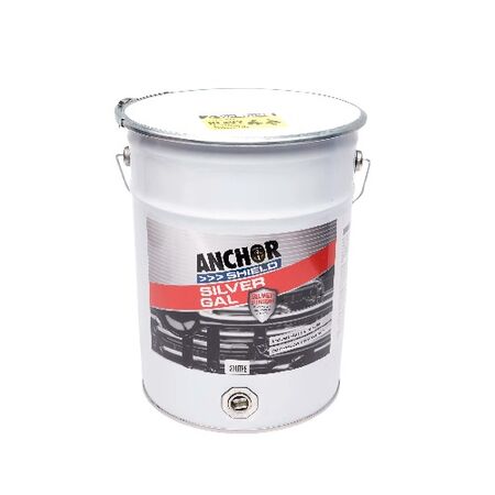 Silver Galvanized Protective Coating | 20 Litres | Rust Preventative & Durable Finish | Shiny Silver by CW Brands