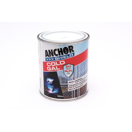 Cold Galvanising Spray 500ml | 93% Zinc Content | Fast-Drying Formula | Rust Protection by CW Brands