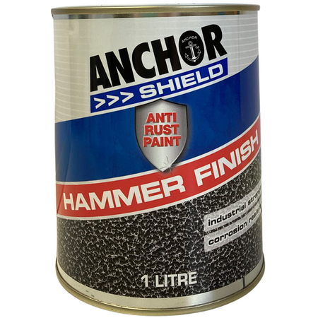 Hammer Finish Spray Paint | Durable Protective Coating | Uniform Hammer Pattern | Good Slip Resistance | Silver by CW Brands