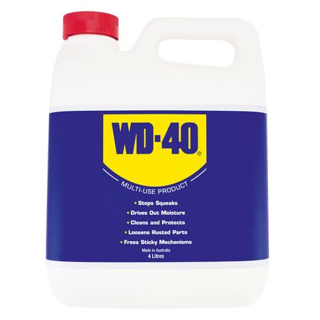 WD-40 Multi-Use Lubricant 4 Litres | Original Formula | Heavy-Duty Lubricant & Rust Penetrant by CW Brands