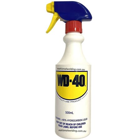 WD40 Applicator Bottle 500ml | Precise Lubricant Dispensing | Durable Plastic | Versatile Use by CW Brands