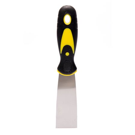 Paint Scraper 38mm Wide Blade | Durable Metal & Ergonomic Handle | Ideal for Paint Removal by CW Brands