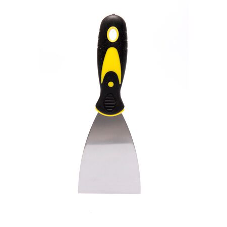 75MM Paint Scraper | Durable Metal Blade | Ergonomic Handle | Efficient Surface Preparation by CW Brands