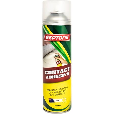 Contact Adhesive Aerosol 350g | Heat & Water Resistant | Easy Application by CW Brands