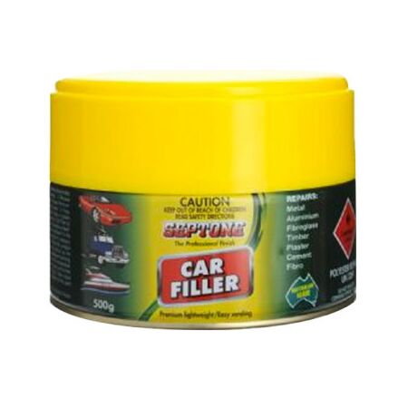 Car Filler 500g | Reduces Pin-Holing | Bonds to Various Substrates | Great for Sanding by CW Brands