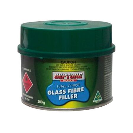 Glass Fibre Filler 500g | Fast Setting | Waterproof & Shrinkage Resistant by CW Brands