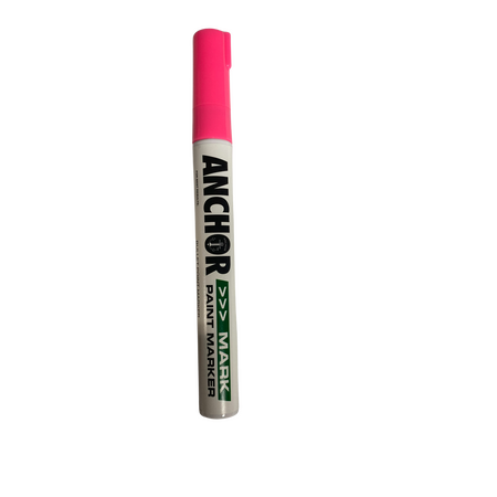 Paint Marker Pen Pink | Reversible Nib & Xylene Free | High Visibility by CW Brands