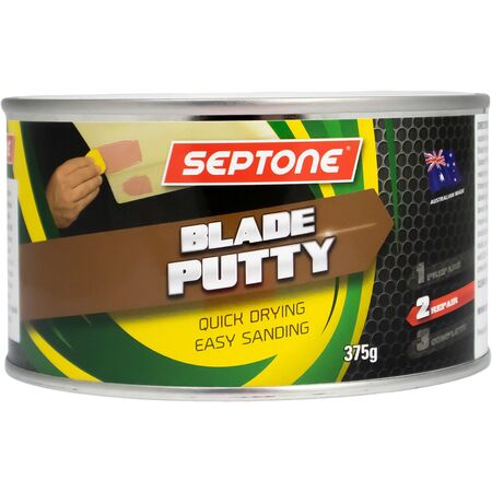 Automotive Putty 375g | Nitrocellulose Based | Fast Drying & Easy Application by CW Brands