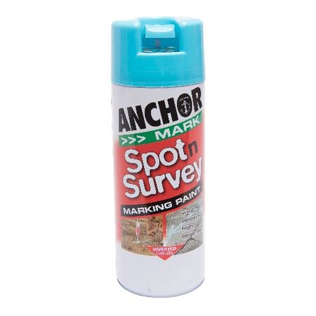 Survey Marking Spray | High-Visibility Blue Fluorescent | Aerosol for Precise Marking | CW Brands