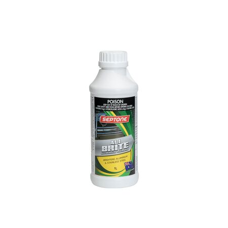 Aluminium Cleaner 1L | Concentrated Acid Etch Formula | Corrosion Remover & Minimal Substrate Attack by CW Brands
