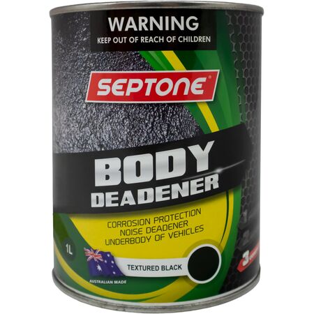 Body Deadener Black 1L | Waterproof & Anti-Corrosive | Noise Suppressing by CW Brands