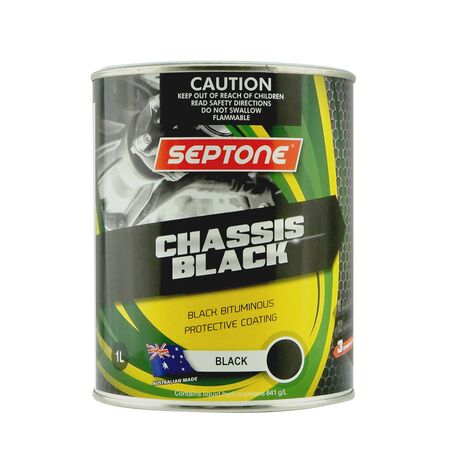 Bituminous Chassis Paint 1L | Anti-Corrosive & Waterproof | Easy Application by CW Brands
