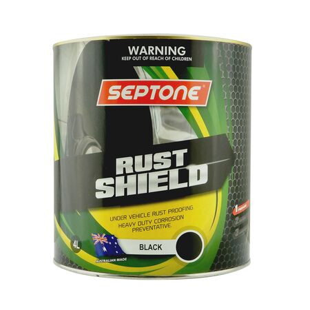 Under Vehicle Rust Proofing | Heavy Duty Waterproof Coating | Anti-Chip Protection | Black 4L by CW Brands