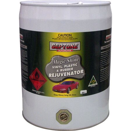 Vinyl Plastic Rubber Rejuvenator | Deep Wet-Look Gloss | Excellent Water Resistance | 20L by CW Brands