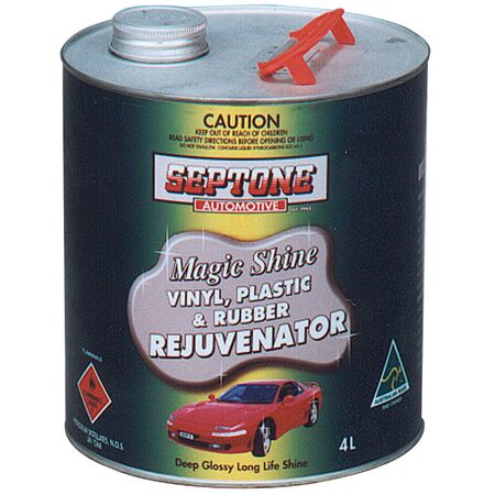 Vinyl Plastic Rubber Rejuvenator | Ready to Use Formula | Excellent Water Resistance | Low Dirt Pick-Up by CW Brands