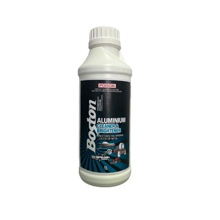 Aluminium Cleaner & Brightener | Fast Acting Formula | Removes Oxidation & Grime | Matt Finish by CW Brands