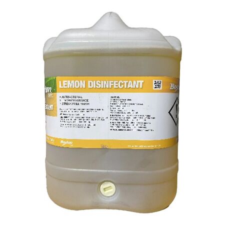 Lemon Disinfectant 20LT | Kills Germs & Bacteria | Refreshing Scent | Commercial Use by CW Brands