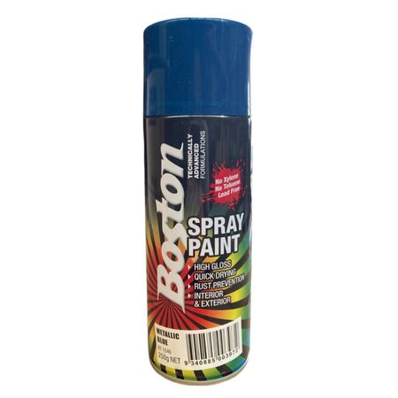 Metallic Blue Spray Paint 250gm | Quick Drying & Rust Prevention | Lead-Free by CW Brands