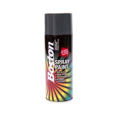 Spray Paint Mid Grey 250gm | Quick Drying & Rust Prevention | Interior & Exterior Use by CW Brands
