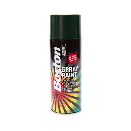 Spray Paint Brunswick Green 250GM | Quick Drying & Rust Prevention | Lead Free by CW Brands