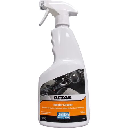 Interior Car Cleaner 500ml | Non-Caustic Spray & Wipe | Streak-Free Finish & Vanilla Fragrance by CW Brands