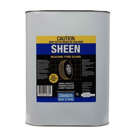 Tyre Shine 5L | High Silicone Formula | Rapid Drying & Water-Resistant Finish by CW Brands