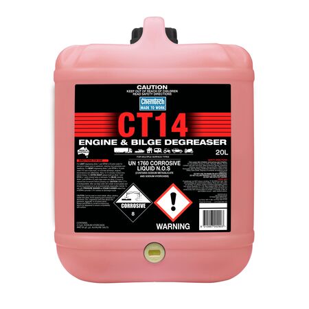 Engine & Bilge Degreaser 20L | Concentrated Non-Toxic Formula | Biodegradable & Hydrocarbon Solvent Free by CW Brands
