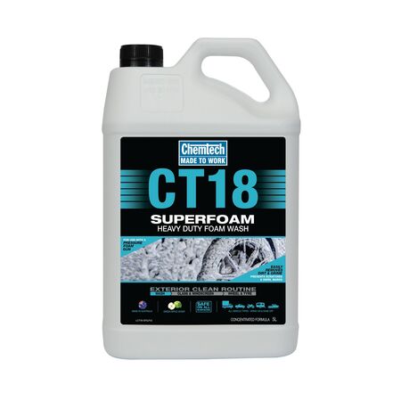 Super Foam Cleaner 5L | High Pressure Foam Gun Compatible | Fast Foam Soak Action | Scratch Prevention by CW Brands