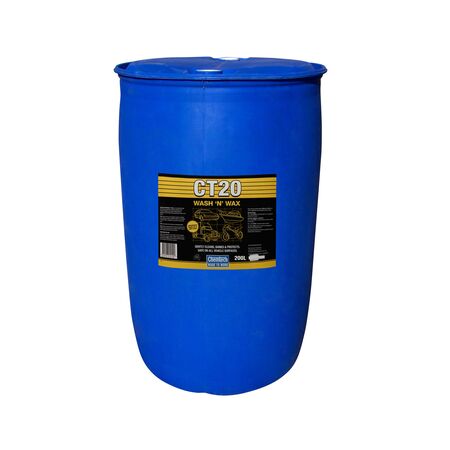 Vehicle Wash and Wax 200L | Dual-Action Formula | High-Gloss Shine & Streak-Free Finish by CW Brands