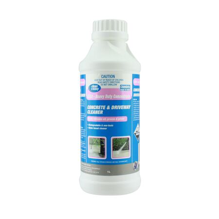 Concrete Cleaner 1L | Water-Based Degreaser | Removes Oil & Grime | Concentrated Formula by CW Brands