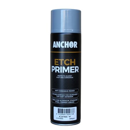 Etch Primer Grey 400GM | Fast Drying | Exceptional Adhesion | Versatile Use by CW Brands