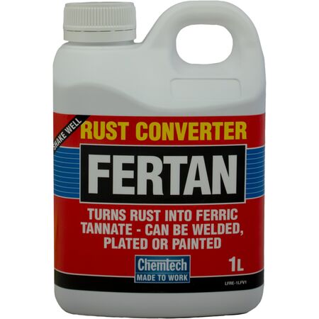 Rust Converter 1L | Non-Toxic & Non-Flammable | Immediate Overcoat | CW Brands