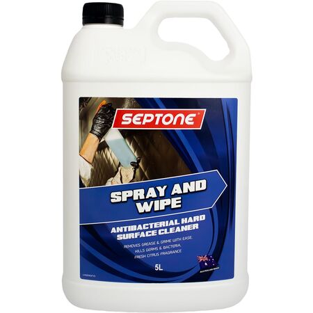 Hard Surface Cleaner 5L | Ammonia Free | Lemon Scented | Streak-Free Finish by CW Brands