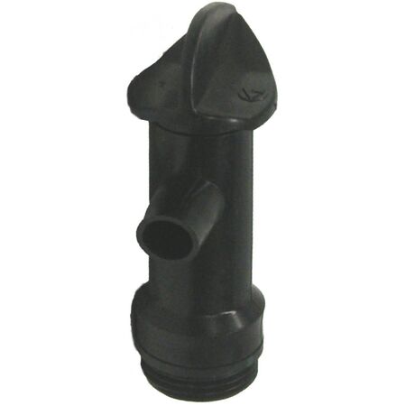 Black Drum Tap for 20 or 25L Cubes | 3/4 inch BSP | Durable Plastic | Easy Liquid Dispensing by CW Brands