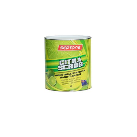 Citrus Hand Cleaner 4L | Waterless Formula | Natural Scrubbers & Skin Conditioners | Heavy Duty by CW Brands