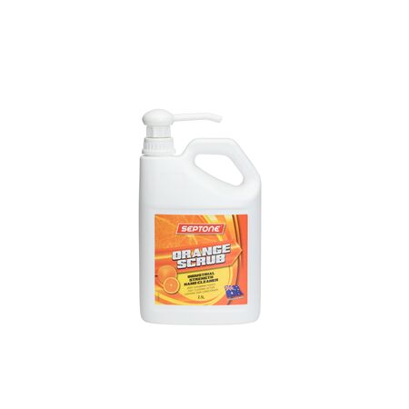 Heavy Duty Hand Cleaner Pump Pack 2.5L | Pumice Abrasive & Citrus Oils | Waterless Formula by CW Brands