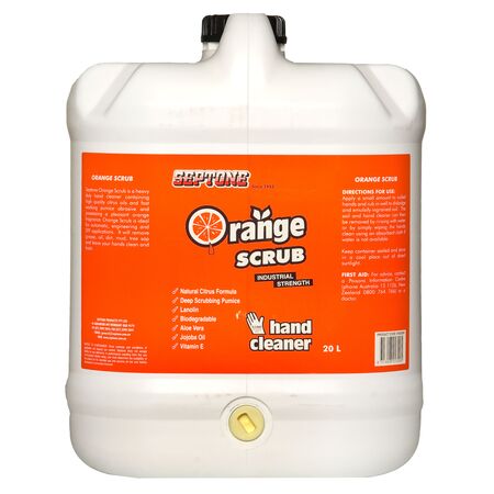 Heavy Duty Hand Cleaner Refill 20L | Pumice Abrasive | Waterless Formula | Citrus Scent by CW Brands