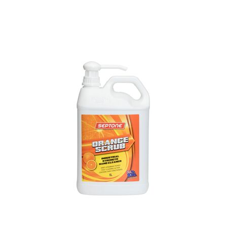 Heavy Duty Hand Cleaner Pump Pack 5L | Pumice Abrasive | Waterless Formula | Citrus Oils by CW Brands